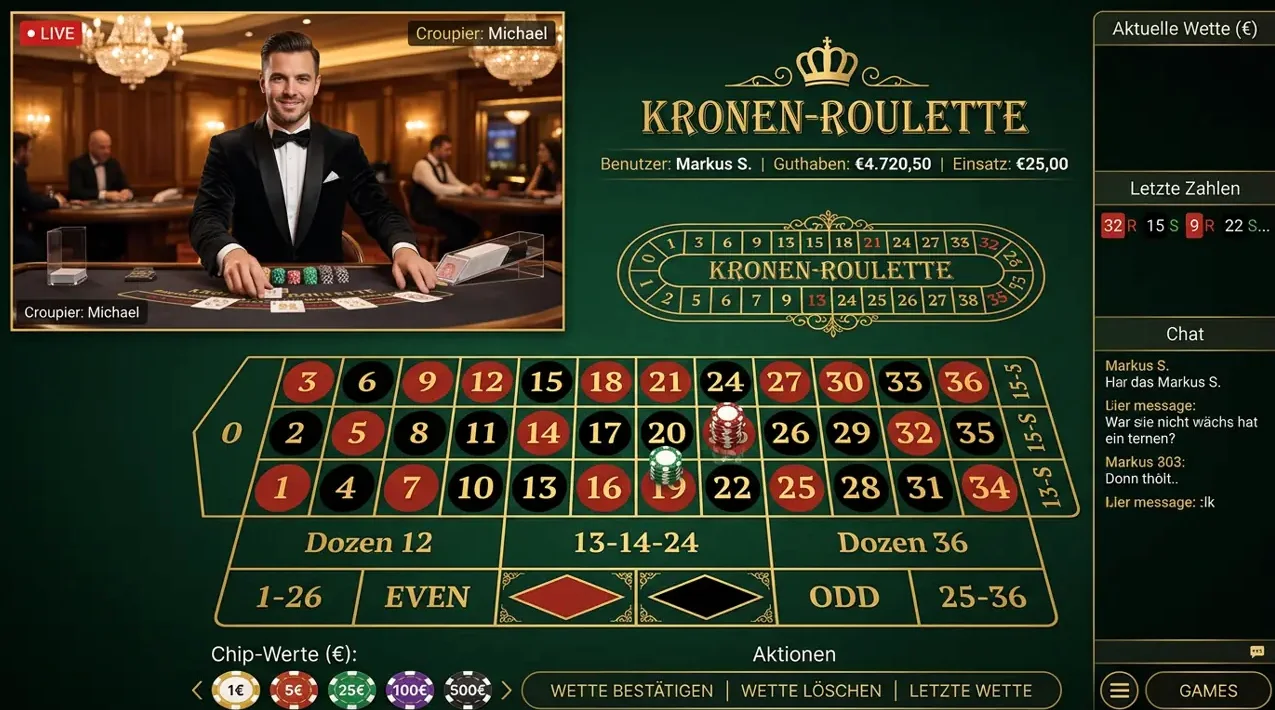 Live Casino im BetNjet